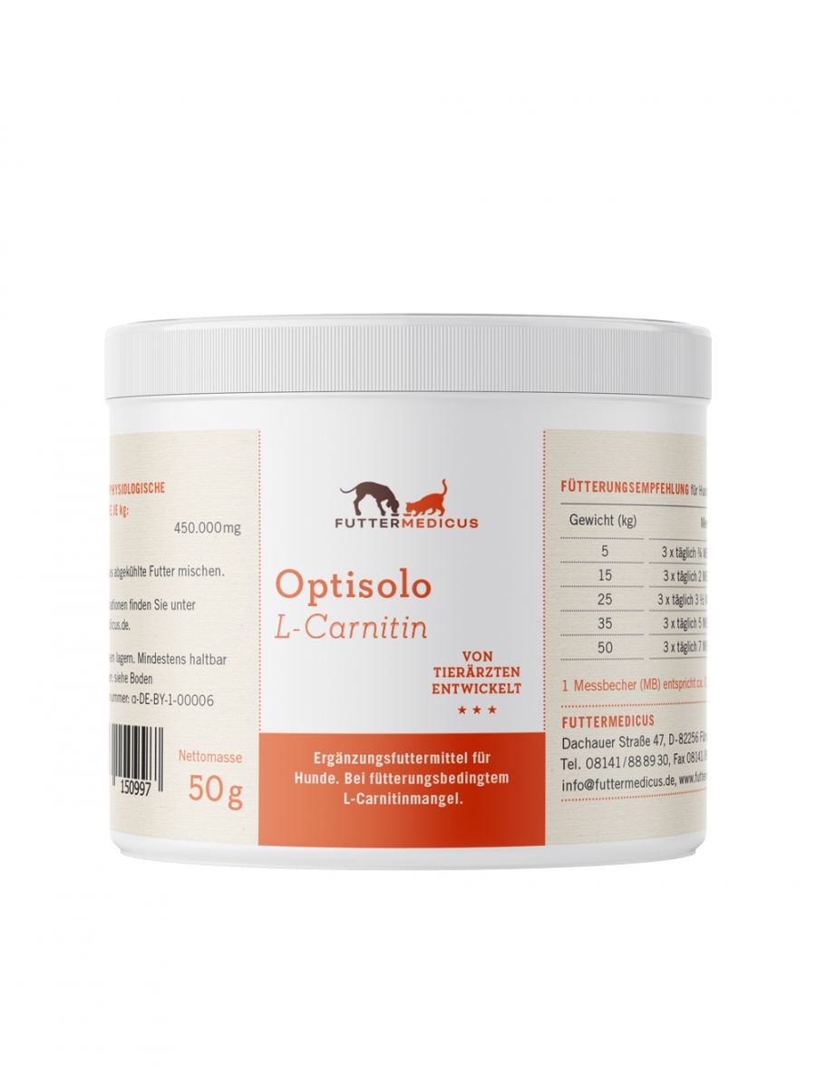 Optisolo L-Carnitin 50g / Futtermedicus