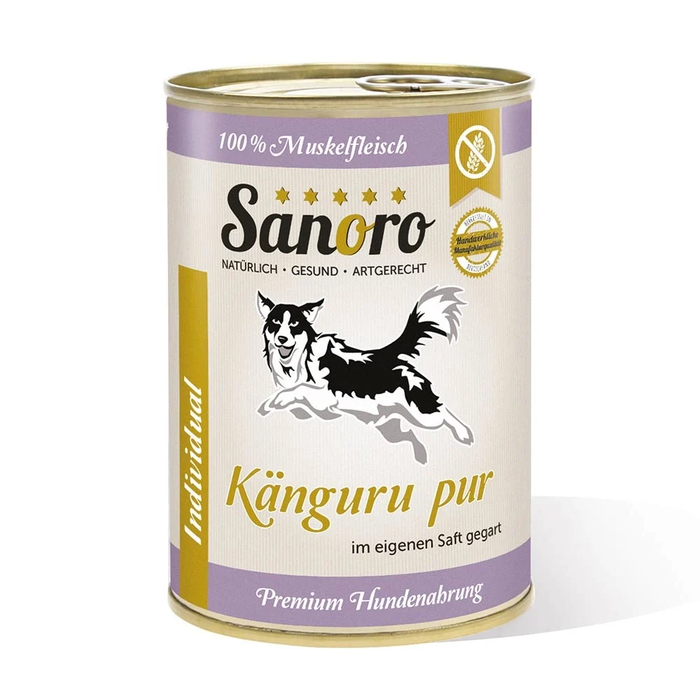 Sanoro 100% Muskelfleisch Känguru