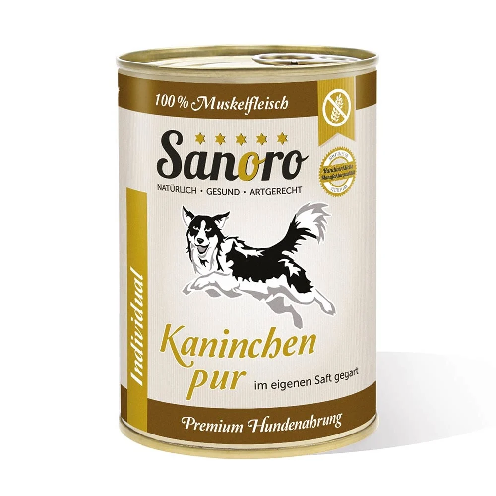 Sanoro 100% Muskelfleisch Kaninchen