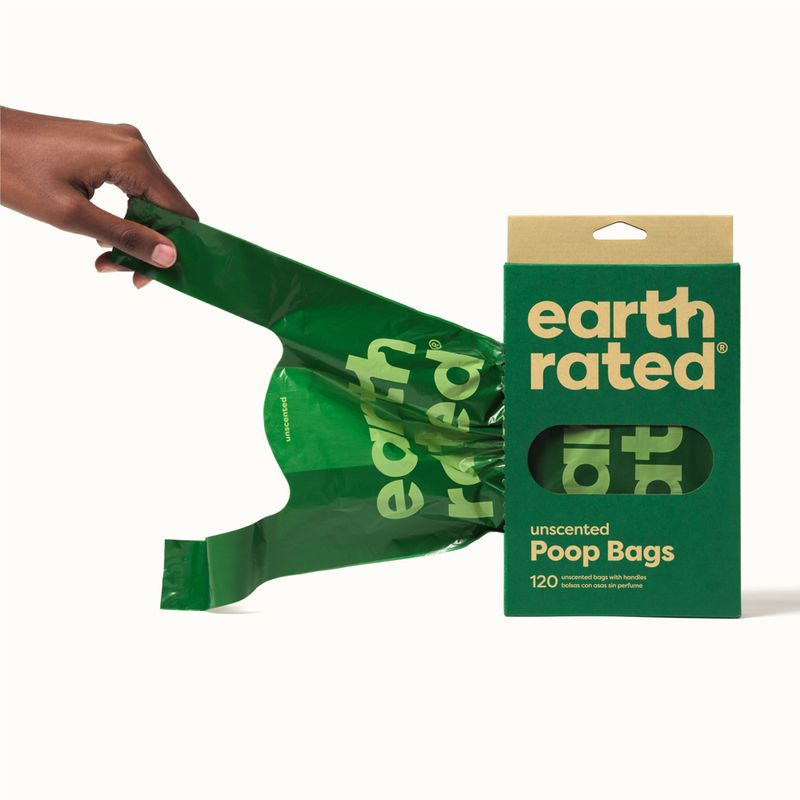 Earth Rated 120 Kotbeutel mit Griff