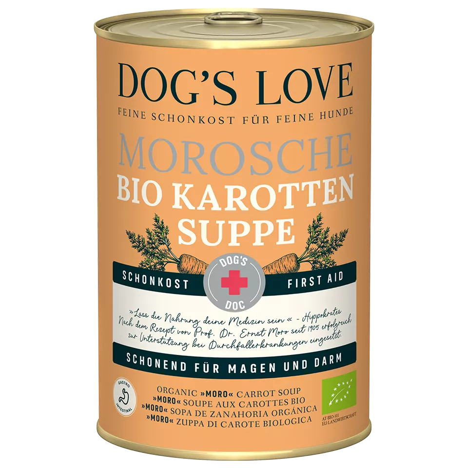 Dog's Love MOROSCHE Karottensuppe Suppe Hunde Schonkost