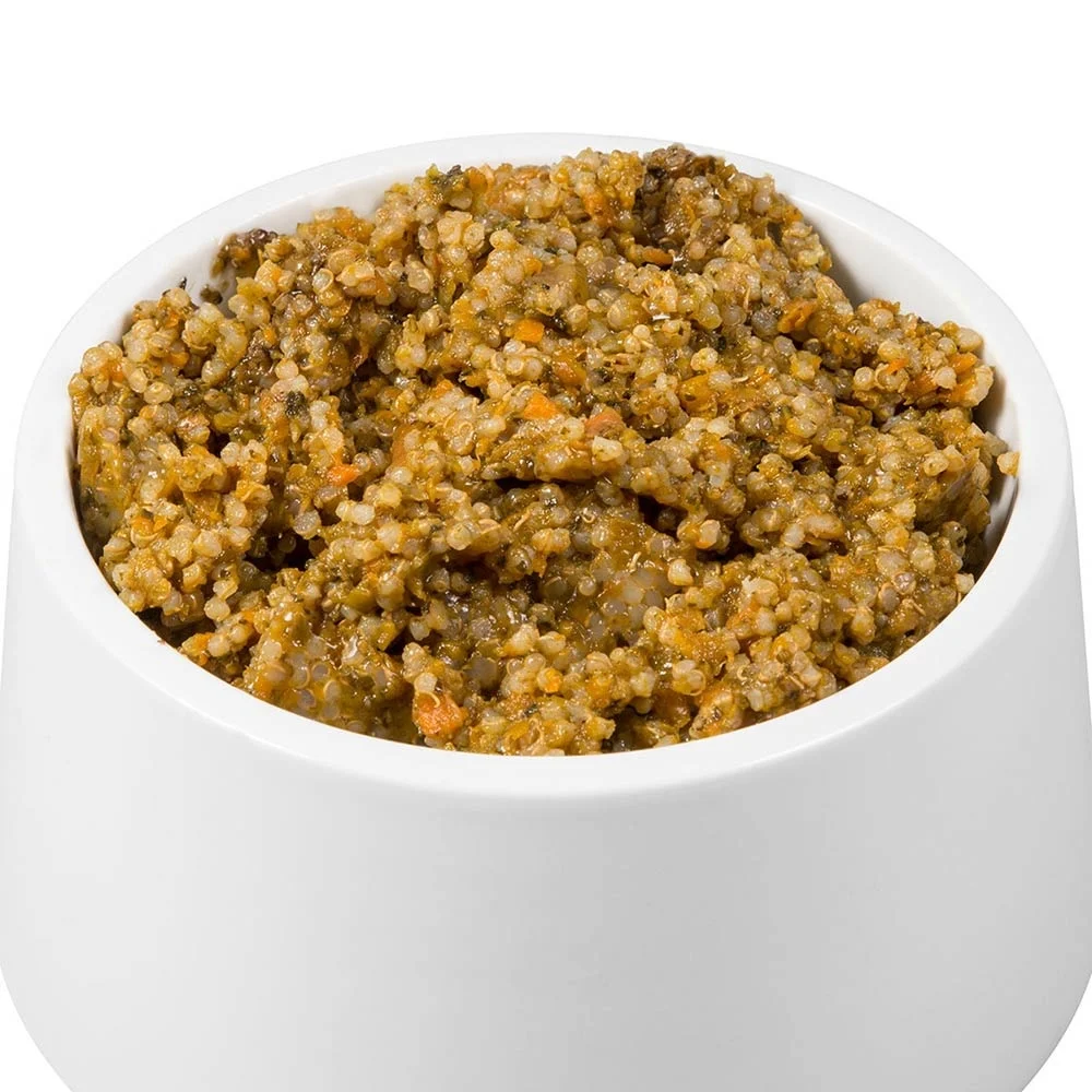 Sanoro BIO Gemüse-Obst-Mix 4 mit Bio-Quinoa, Bio-Karotte, Bio-Zucchini und Bio-Apfel