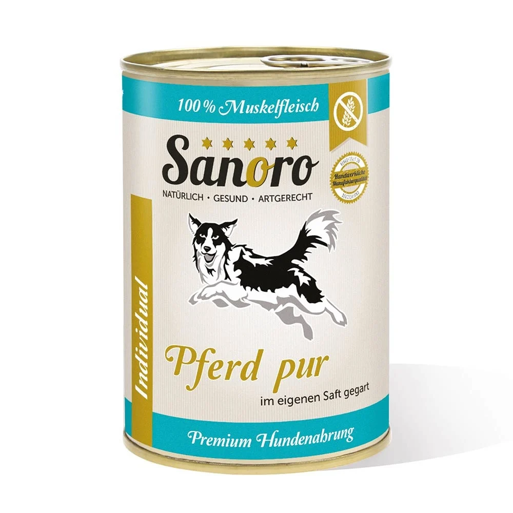 Sanoro 100% Muskelfleisch Pferd Sanoro 100% Muskelfleisch Pferd