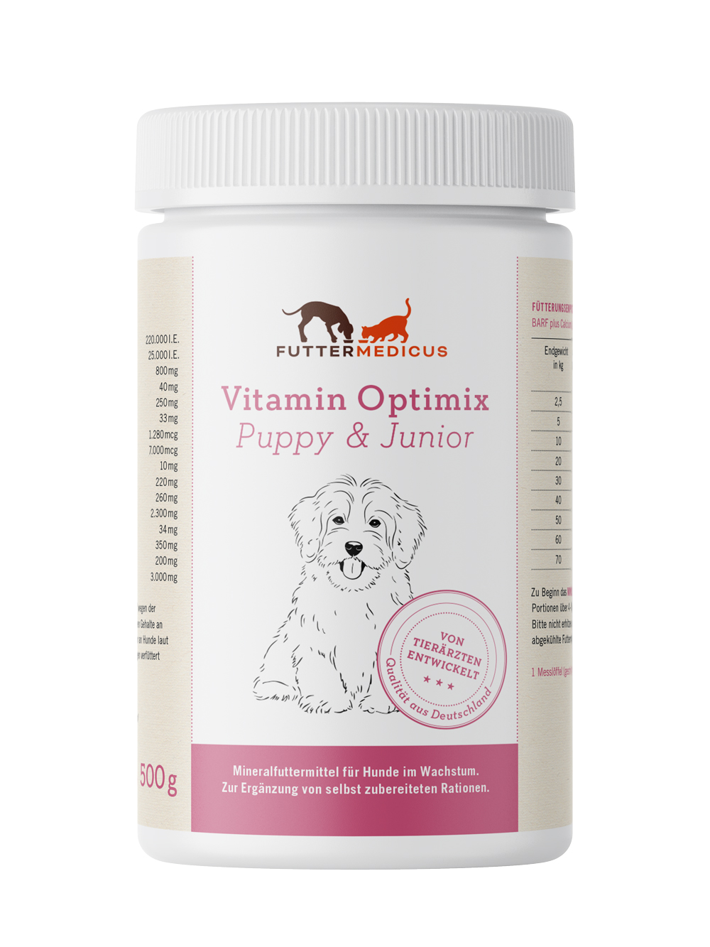 Futtermedicus Vitamin Optimix Puppy & Junior Futtermedicus Vitamin Optimix Puppy & Junior