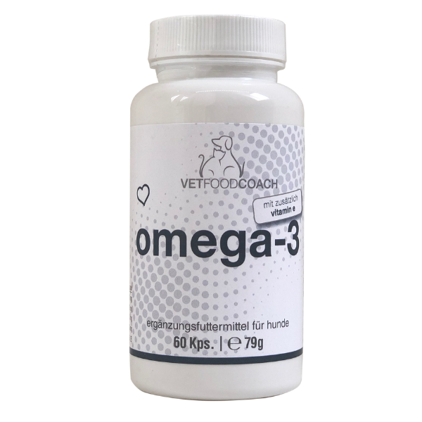 Omega-3 Kapseln + Vit. E  60 Kapseln